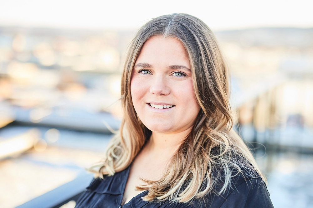 En porträttbild på entreprenören Jonna Gustafsson.