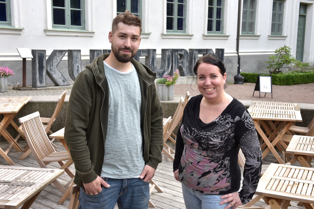 Daniel Lundström och Diana Jurvanen från Matstudio Kungsmarken kommer att driva Kulturens restaurang som en pop up under perioden 15 juli till 15 september 2020. Foto: Nelly Hercberg, Kulturen. 