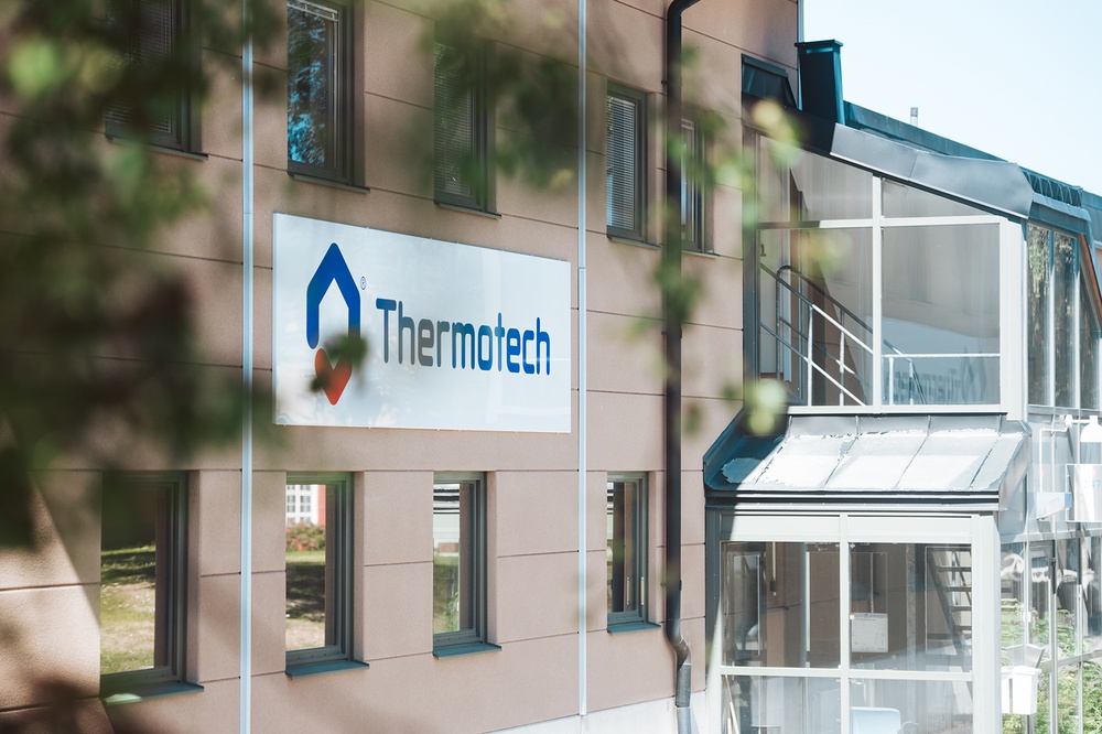 Thermotech har sin fabrik med huvudlager och tillverkning i Sollefteå ända sedan starten 1996.