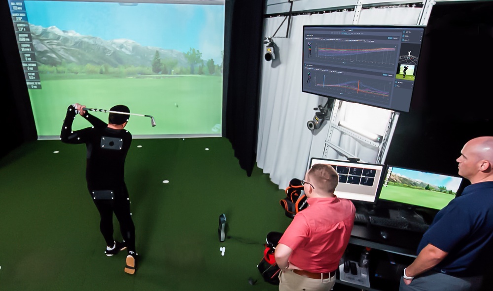 Golf analysis with Qualisys Mocap system