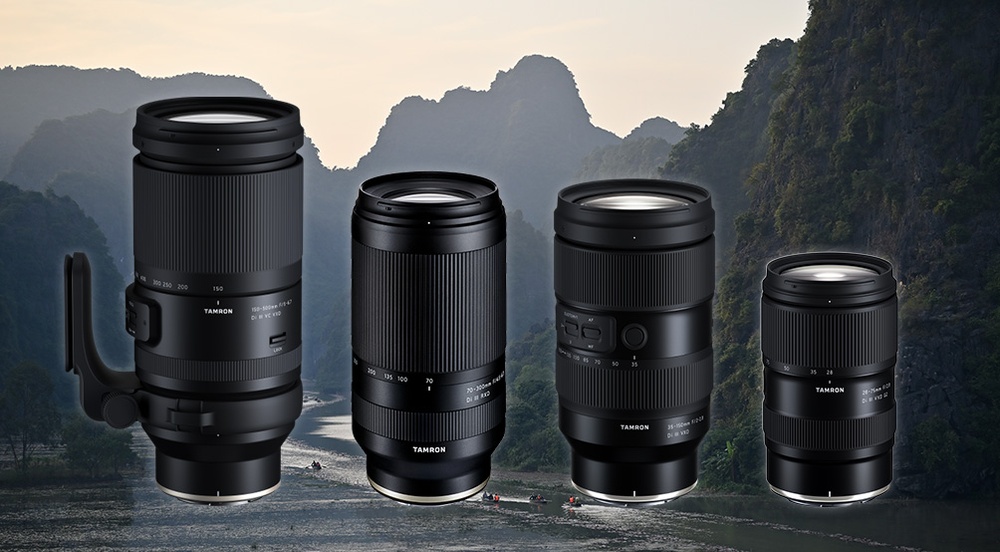 Tamron four lenses for Nikon Z-mount