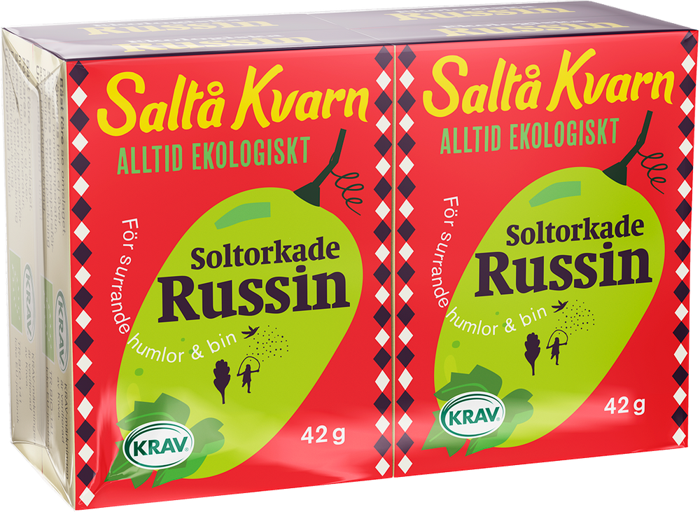 Russin 4x42g från Saltå Kvarn