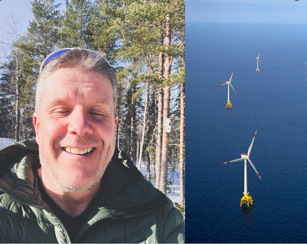 Svea Vind Offshore fortsätter att utveckla verksamheten i Norrbotten och öppnar kontor i Luleå. På bild Jonas Weinz, nyanställd projektledare. Foto: Svea Vind Offshore