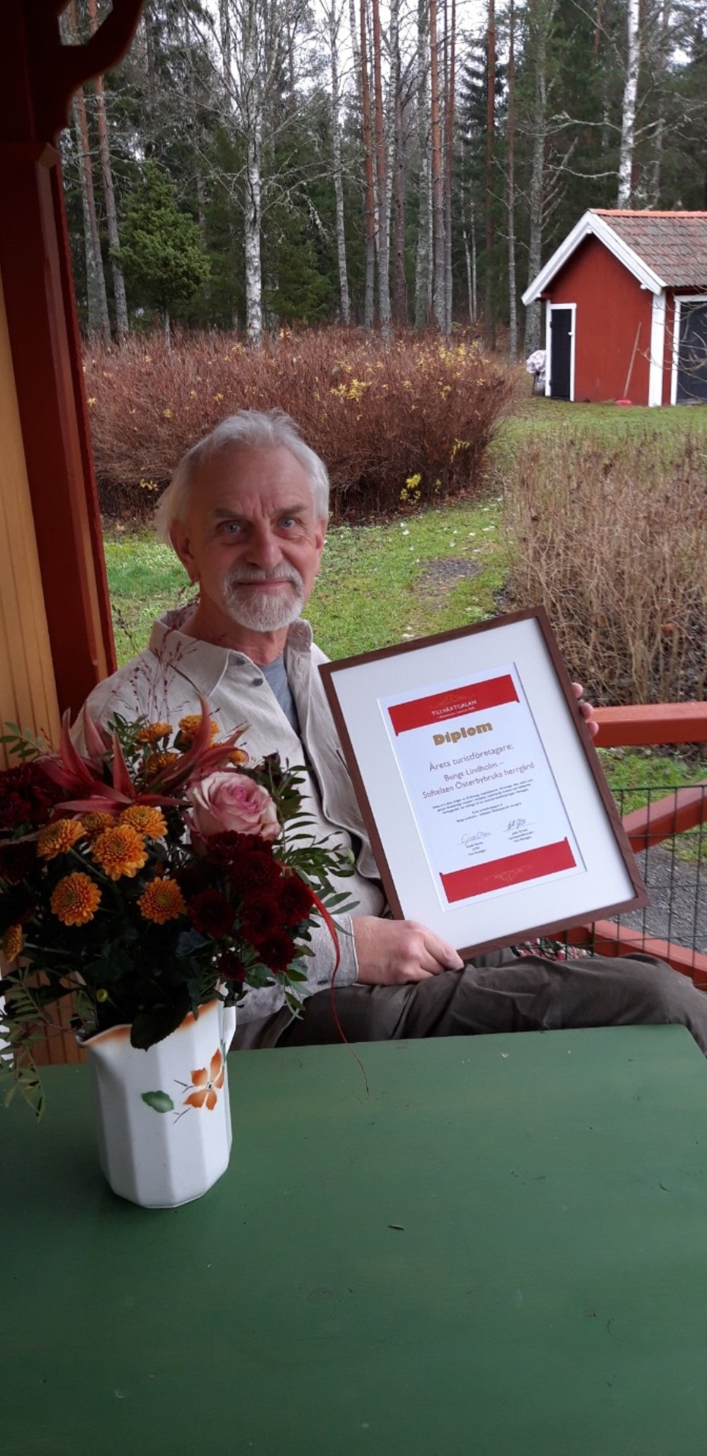 Bengt Lindholm, verksamhetschef vid Österbybruks Herrgård.