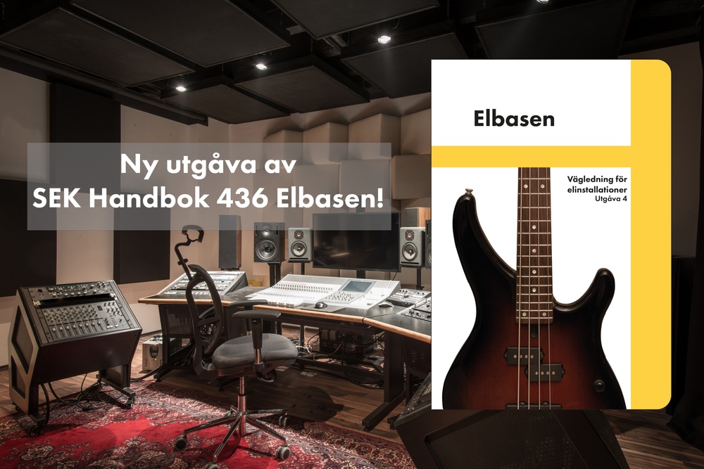 SEK Handbok 436 Elbasen – nu i utgåva 4