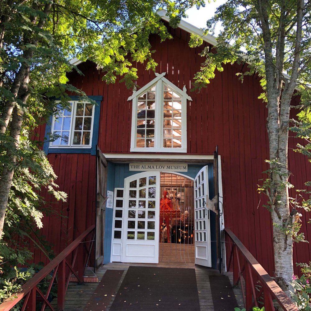 Entrén till Alma Löv Museum