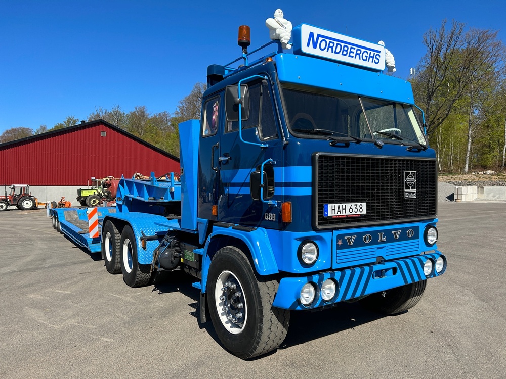 Volvo G89-lastbilen som nyligen såldes på Klaravik kommer med "in i minsta detalj"-referenser till 1970-talet och dess ursprung.