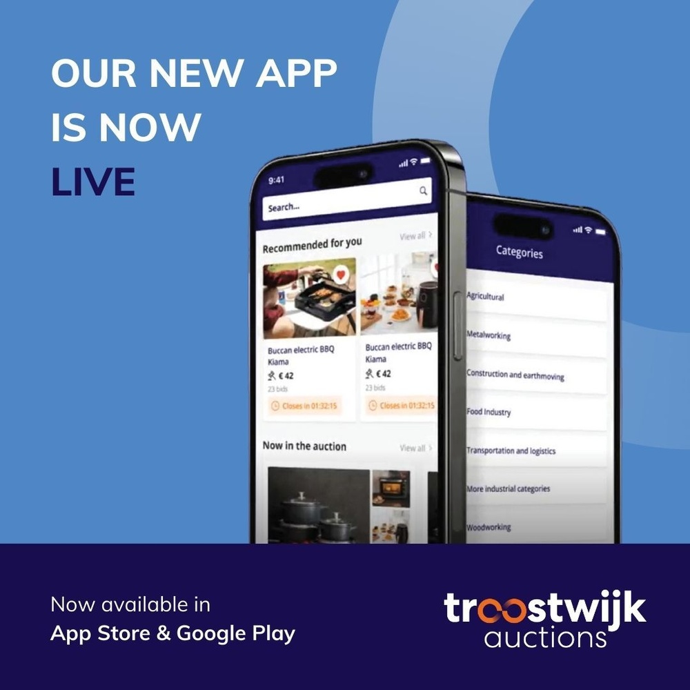 Launch Troostwijk Auctions app