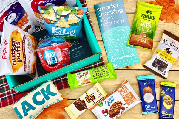 Snacksack Monthly Healthy Snack Subscription Box Cratejoy