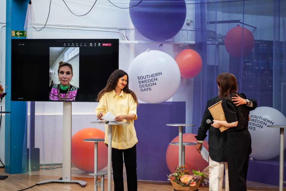 Award ceremony: Region Skåne's Design award - Kajsa Willner, Hanna Negash, Dorte Bo Bojesen, Karin Olu Lindgård