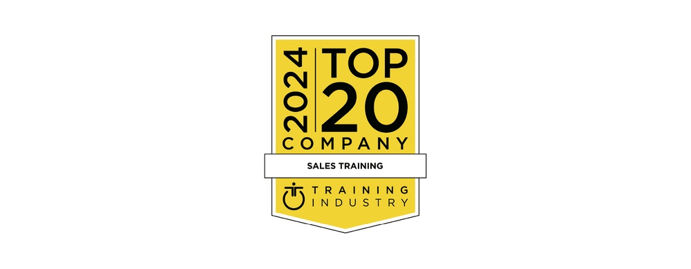 2024 Top20 sales enablement training industry award