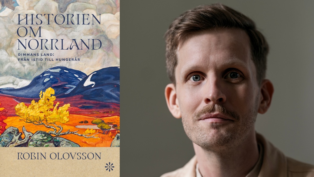 Robin Olovsson är aktuell med Historien om Norrland, del 1 – Dimmans land i oktober 2024. Del 2, Framtidens land, utkommer i september 2025.
Formgivning Conny Lindström. Omslagskonst Helmer Osslund.