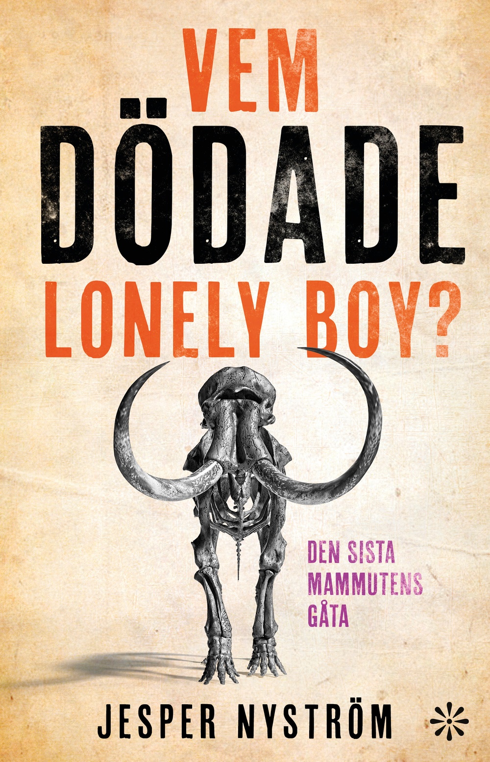 Jesper Nyström är aktuell med boken Vem dödade Lonely boy? Den sista mammutens gåta. Volante 2024. 