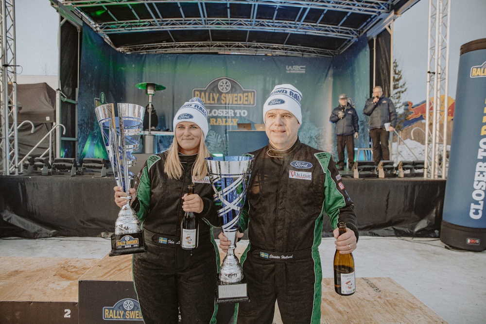 Lidebjer Granberg och Christer Hedlund vann Rally Sweden Historic