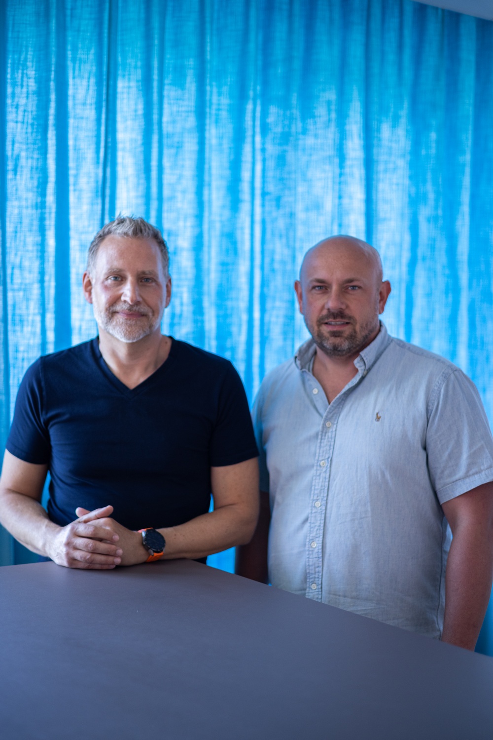 Mats Mileblad (VD) och Tomasz Pieniazek (kreativ chef) Onemotion IMC