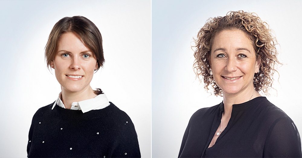 Hanna Lundqvist och Natalie Bretz, nya delägare på Lindahl