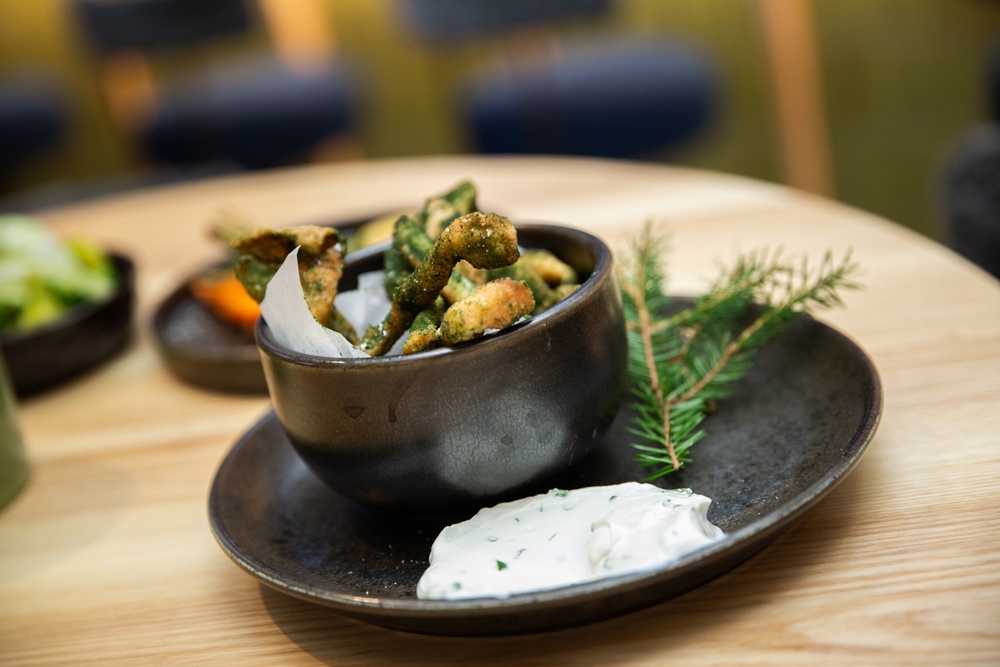 Hernö Gin Bar is offering a range of small and medium sized plates with a northern touch