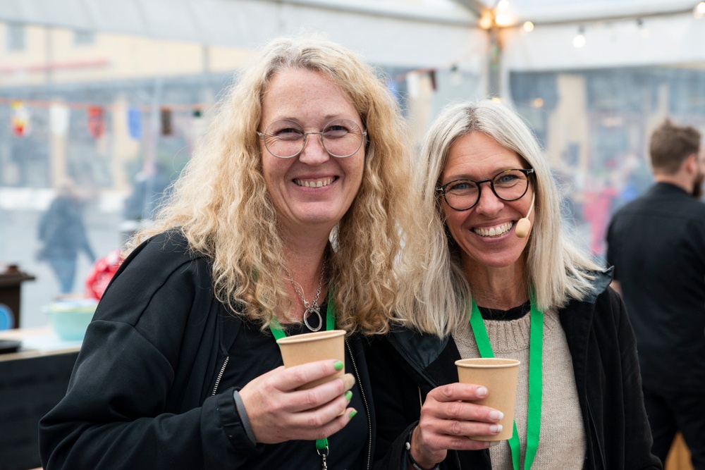 Anna Hållsten och Anna Axelson driver Umeå Smakfestival samt det nya Noliakonceptet Smak på Nolia.