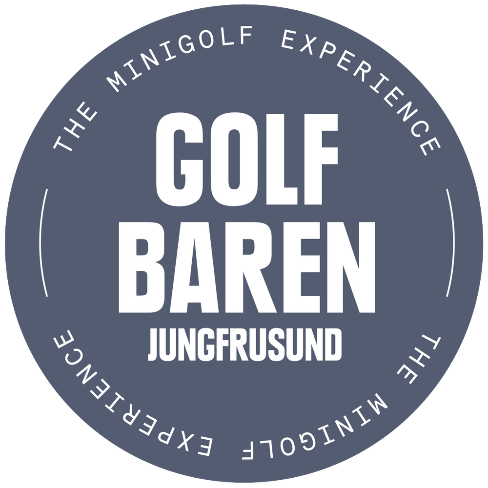 New logo Golfbaren Jungfrusund with colored background