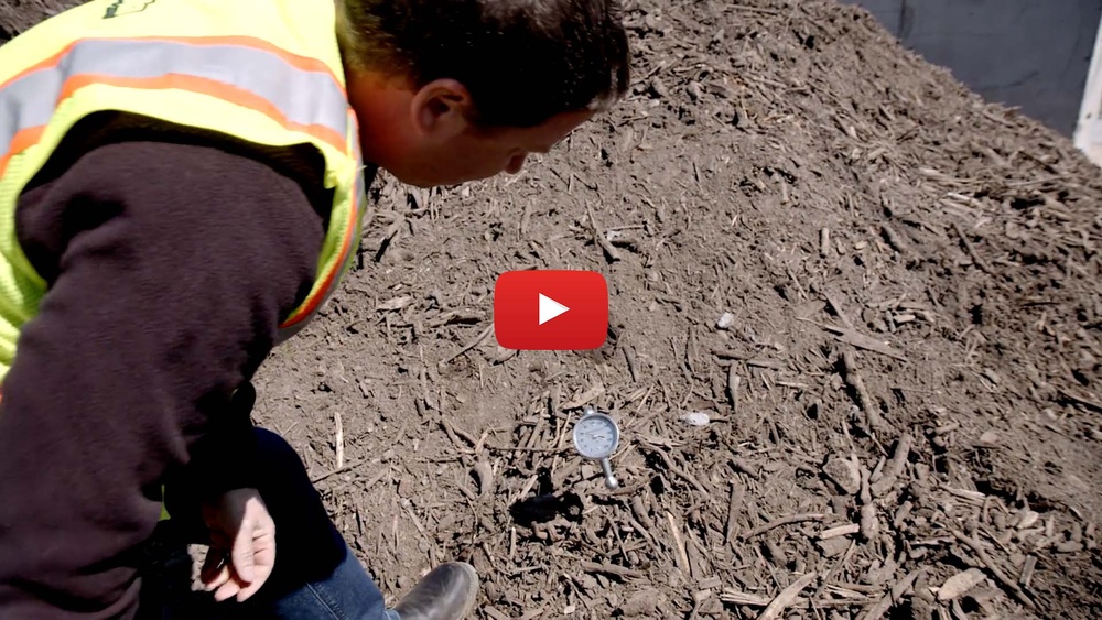 Composting at Clinton County, NY Landfill