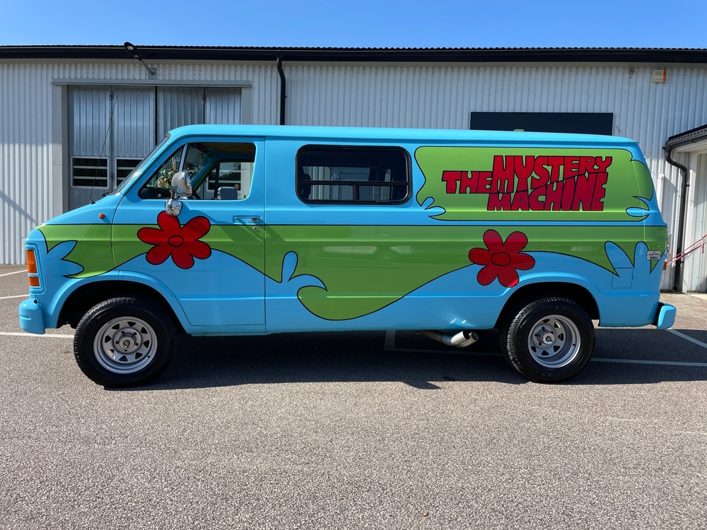 Tony Karlssons unika bilprojekt till Scooby-Doo-bil letar nu ny ägare på Klaravik.