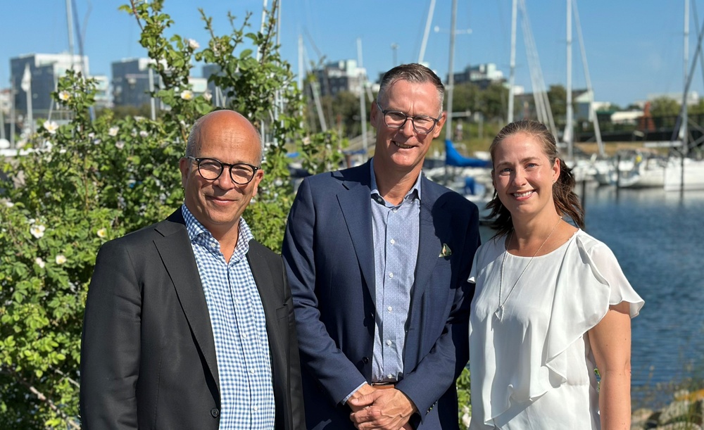 Jonas Håkansson, Serneke Fastighetsstyrning, Magnus Sahlin, Trelleborgs Energi samt Marielle Blixt, Granitor Properties.