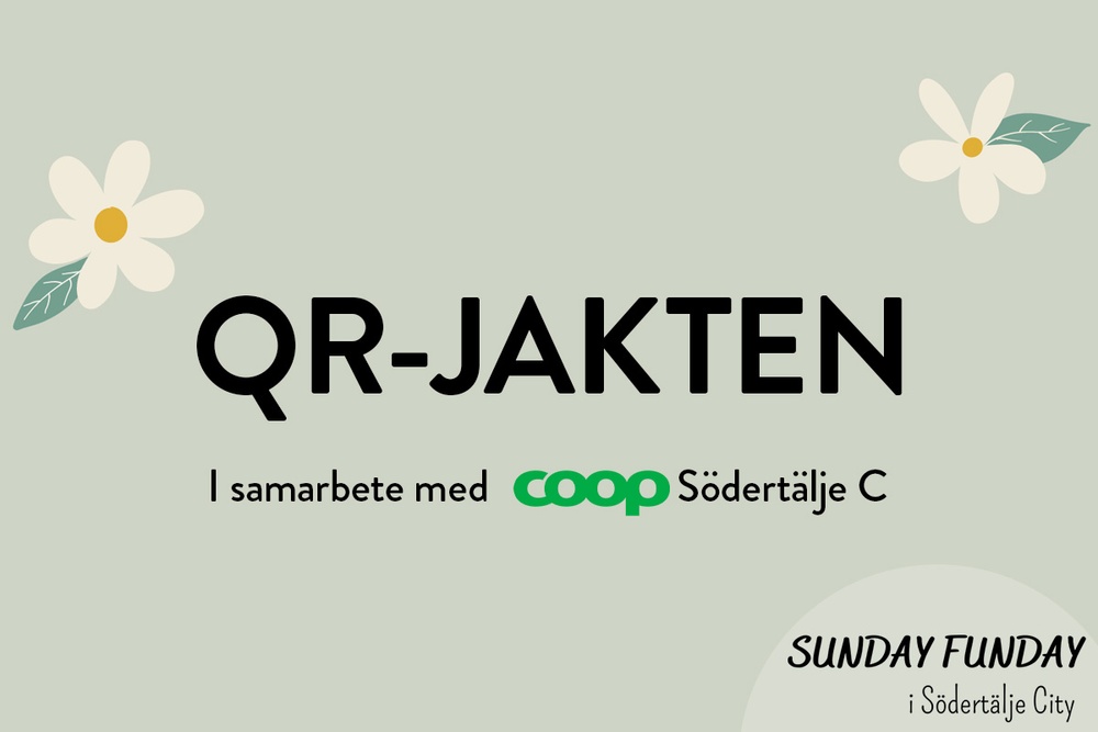 Logo för QR-Jakten i Södertälje