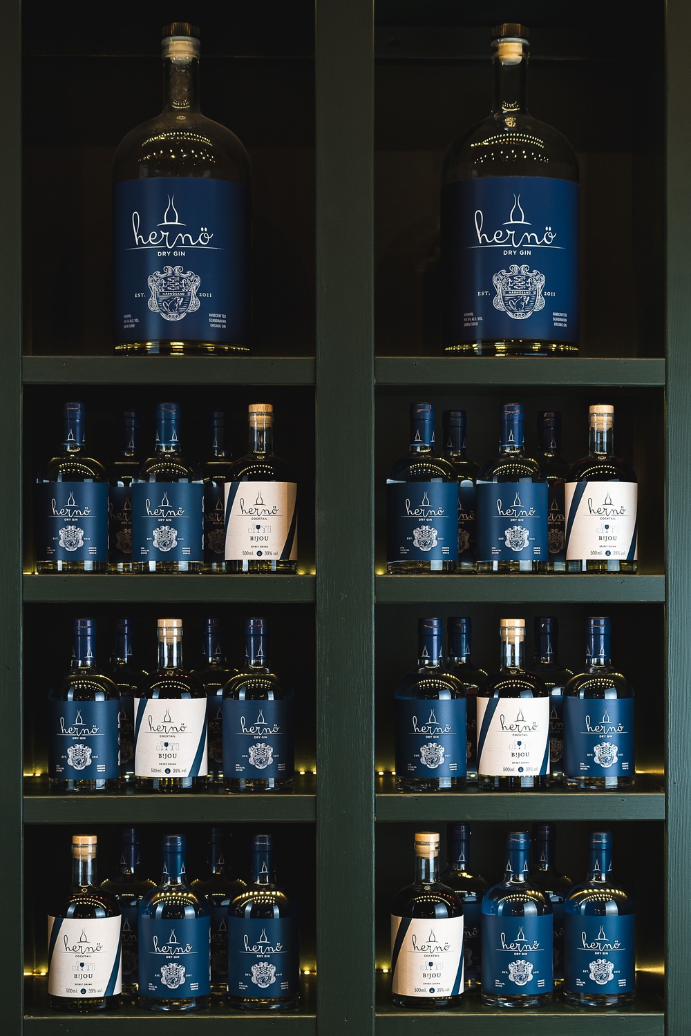 Den tredje produkten i serien Hernö Gin Cocktails: B!jou. 