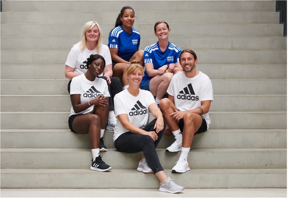 Team En Frisk Generation in Germany at the adidas Breaking Barrier Project convening