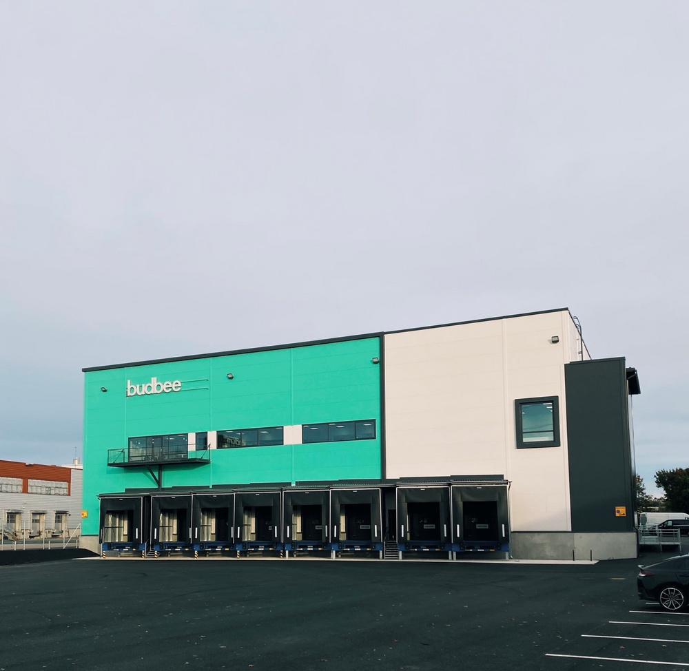 Budbee terminal in Vantaa, Finland. 