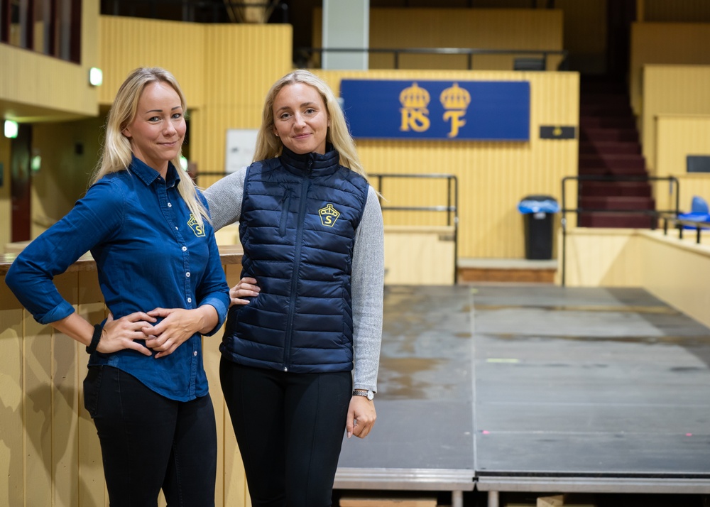 SWBs Michaela Swärd och Josefine Tinglöf är laddade inför årets vässade upplaga av SWB Equestrian Weeks på Flyinge. Foto: Anette Sånesson/SWB