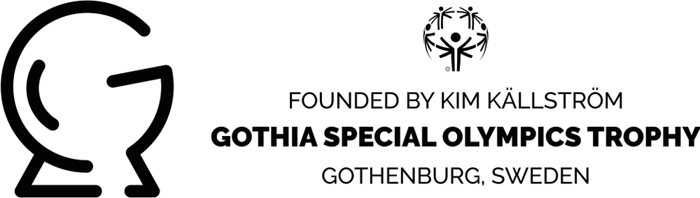 Gothia Special Olympics Trophy Logotype, Black