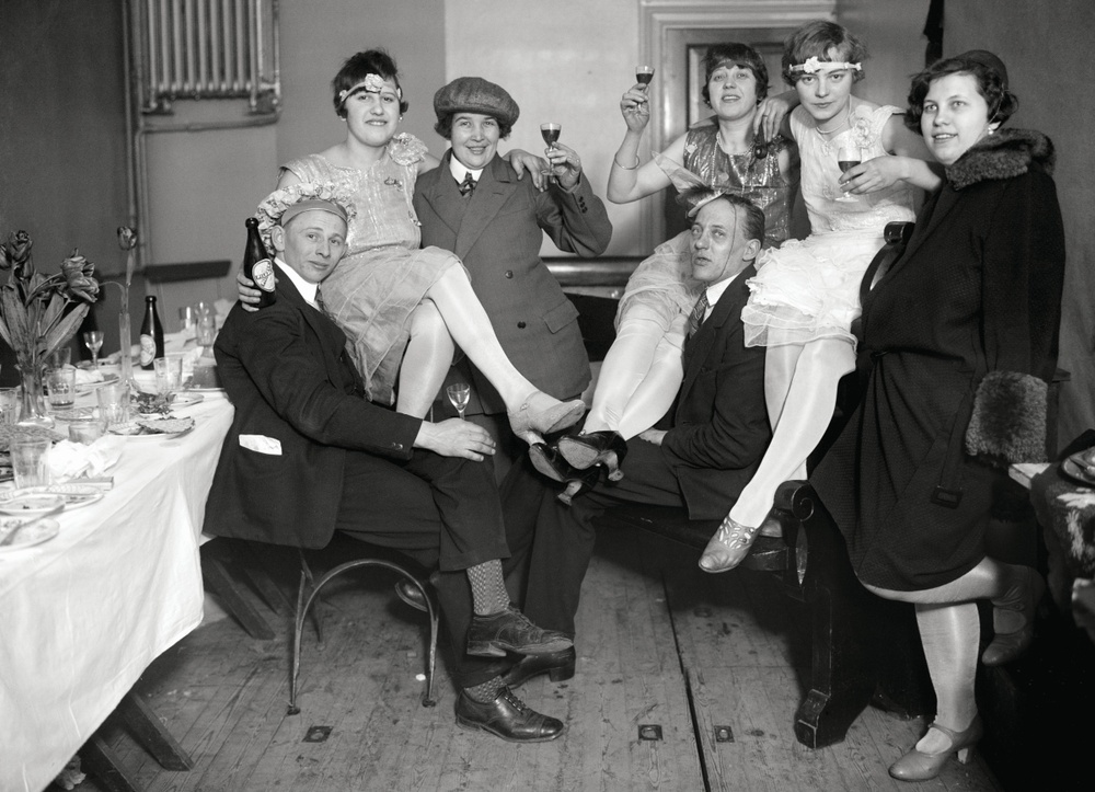 Party i Stockholm i slutet av 1920-talet, troligen 1929 i Fenixpalatset. Foto: Peddy Moberg / TT