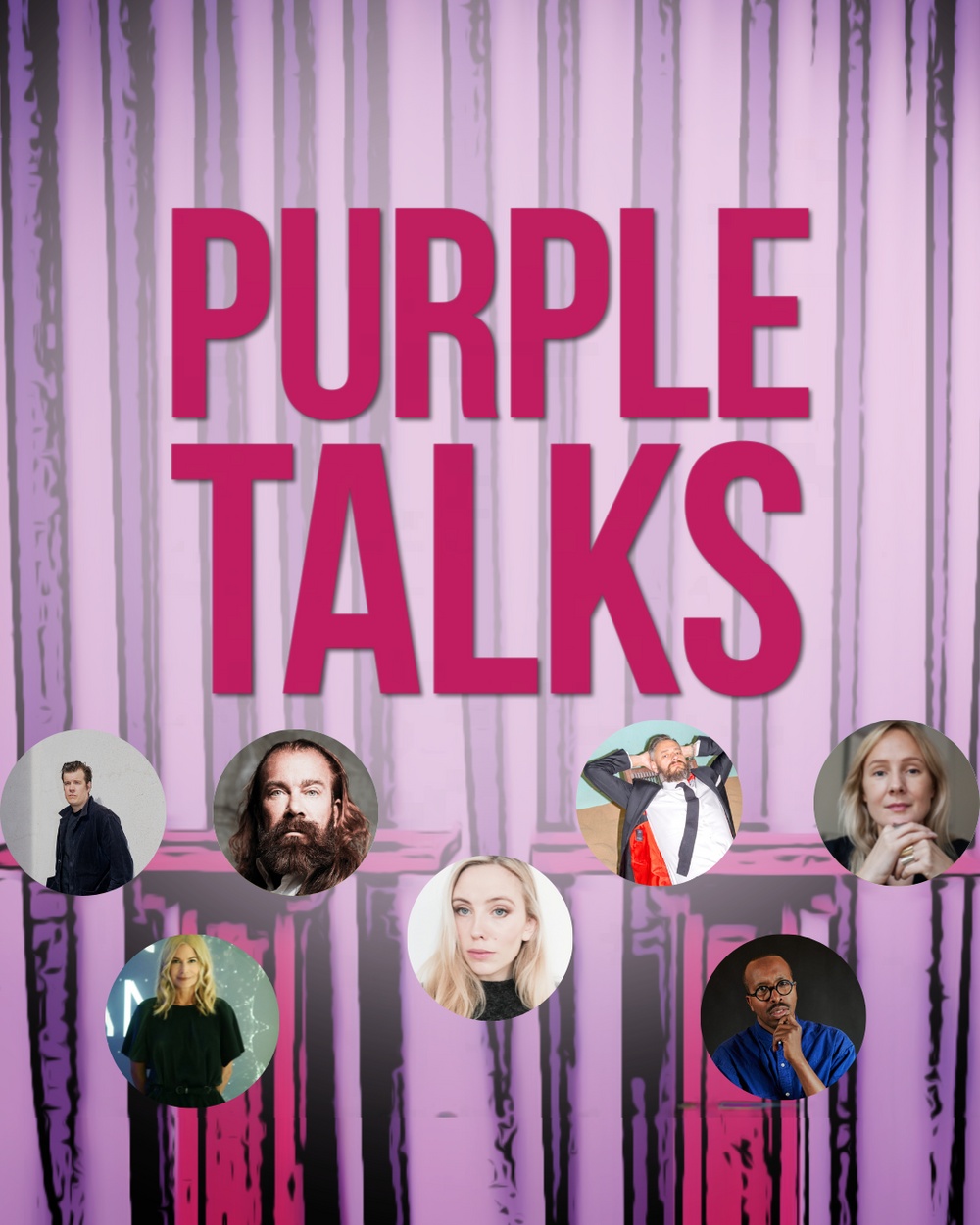 I showen Purple Talks deltar bland andra Jan Emanuel, Lina Thomsgård och Olof Lundh.