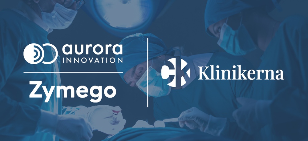 Ett partnerskap mellan Zymego och Aurora Innovation och i samarbete med CK Kirurgi.