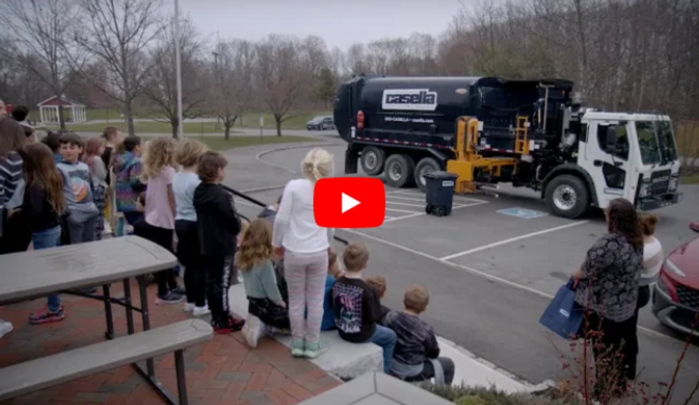 Students at Veazie Community School in Veazie, Maine were treated to an interactive and fun-filled recycling education experience!