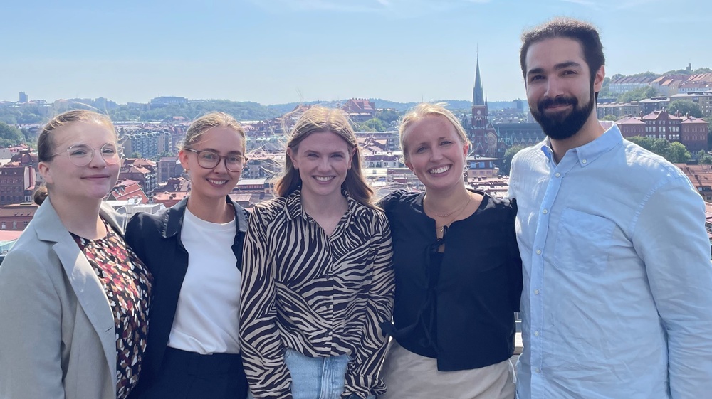 Cecilia Höglund, Sara Eklund, Wilma Ahlström, Michelle Sandqvist, Ahmad Al-Aref