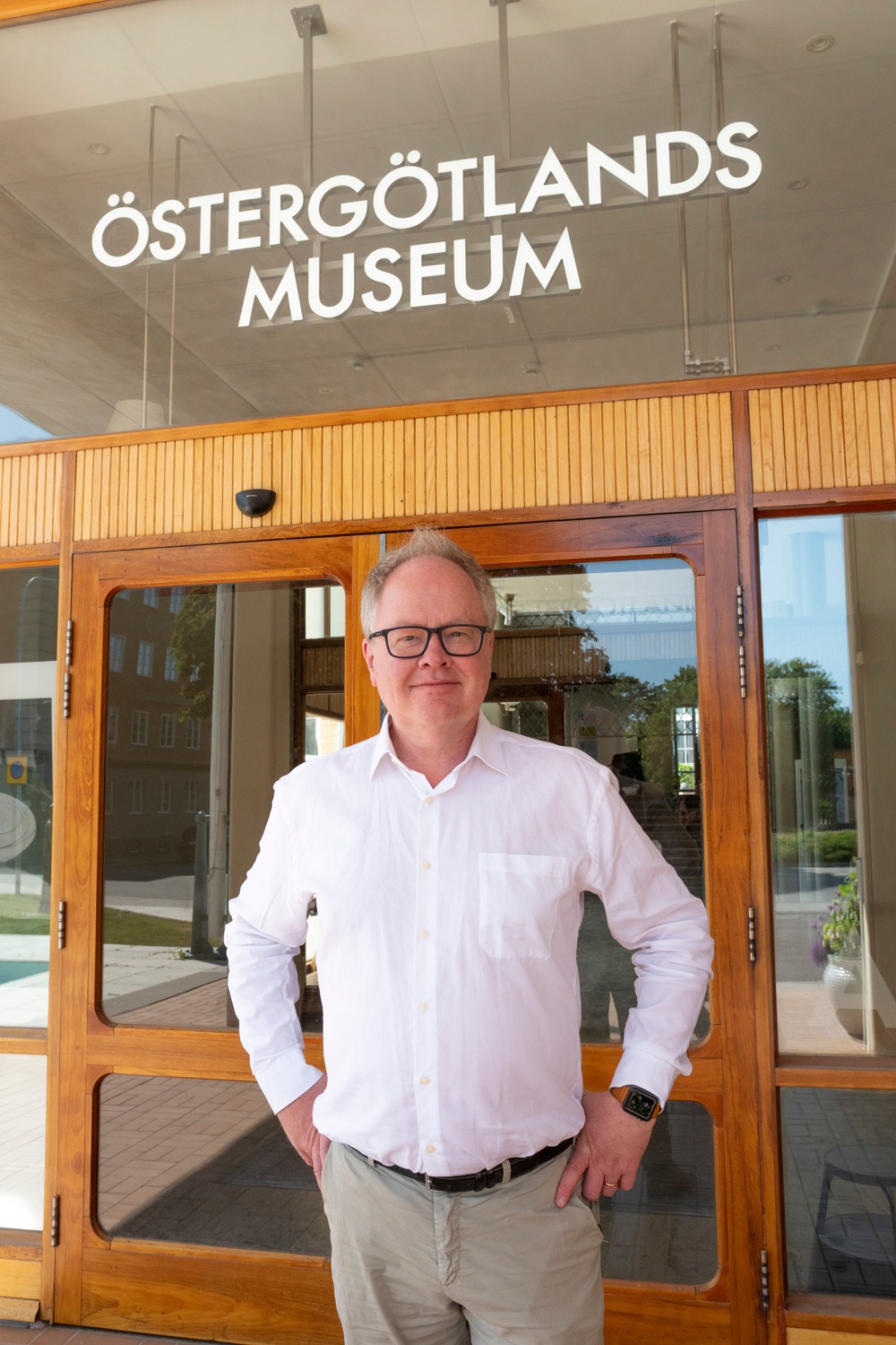 Olof Hermelin, museichef på Östergötlands museum.