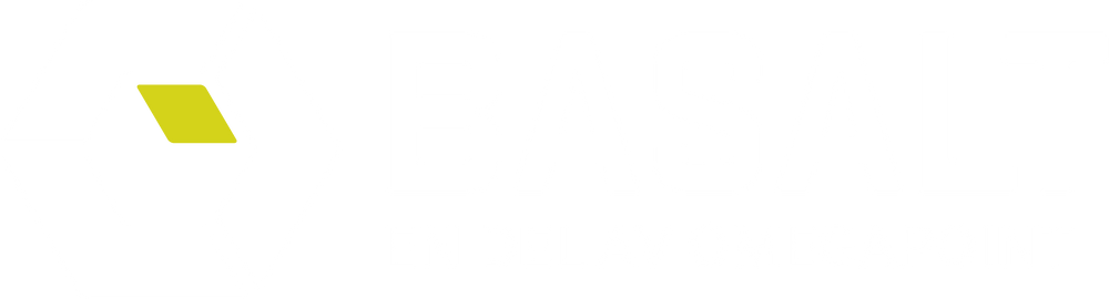 Basalts logotyp negativ