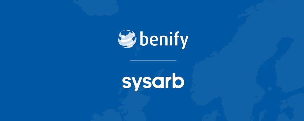 företaget benify och sysarb logotyper