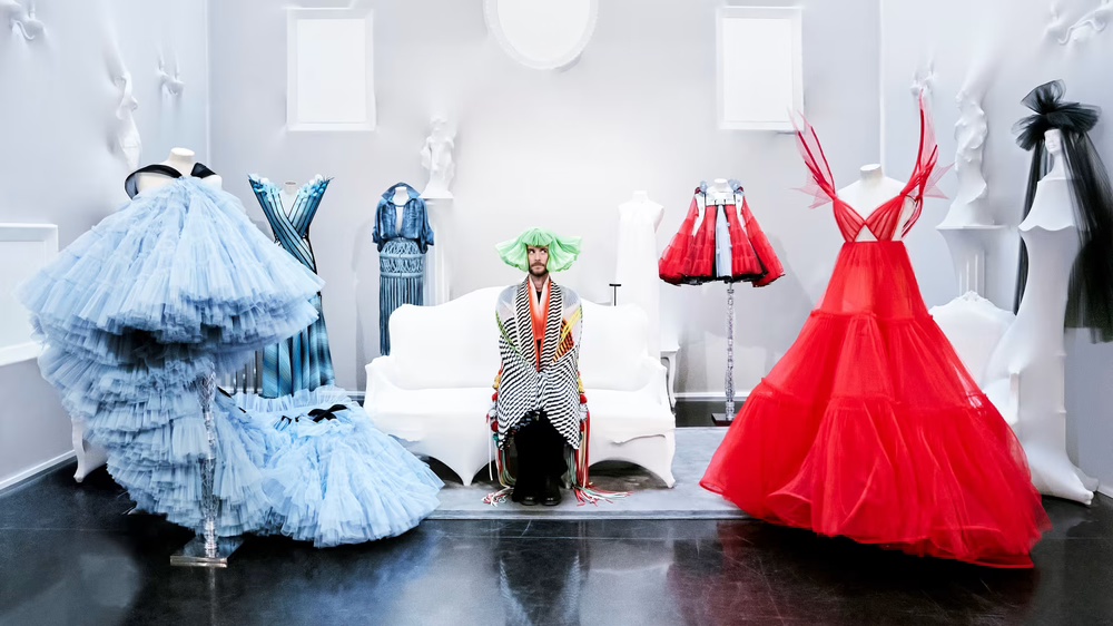 Haute couture klänningar från utställningen Klännningen gör mannen
