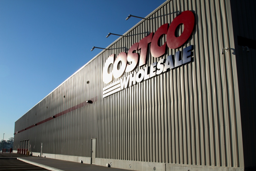 Building with Costco Wholesale logotype