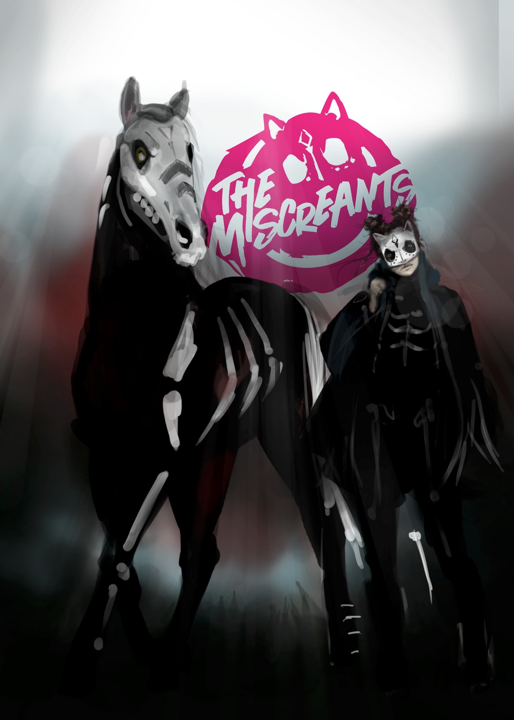 The Miscreants poster-logo