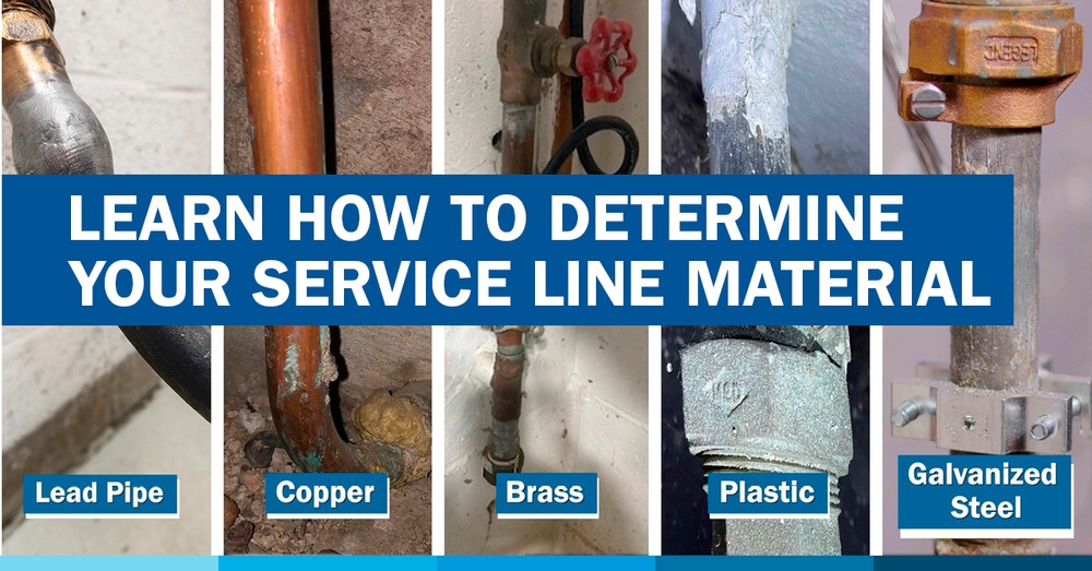 Learn how to determine your service line material