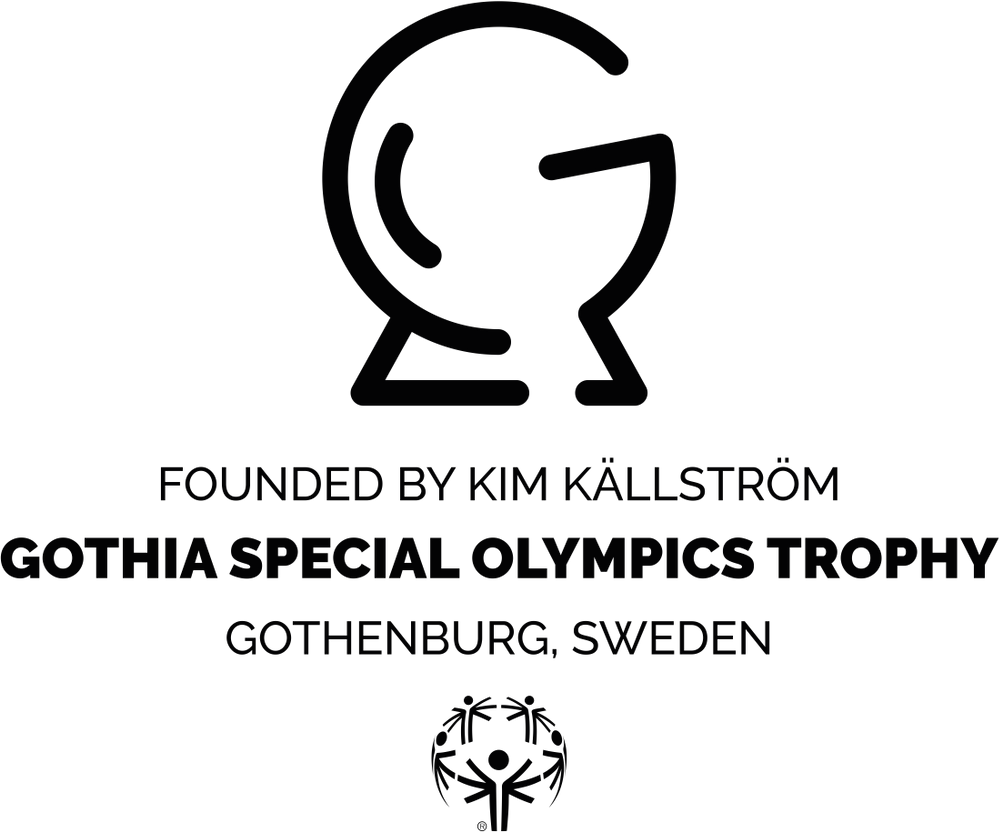 Gothia Special Olympics Trophy Logotype, Black