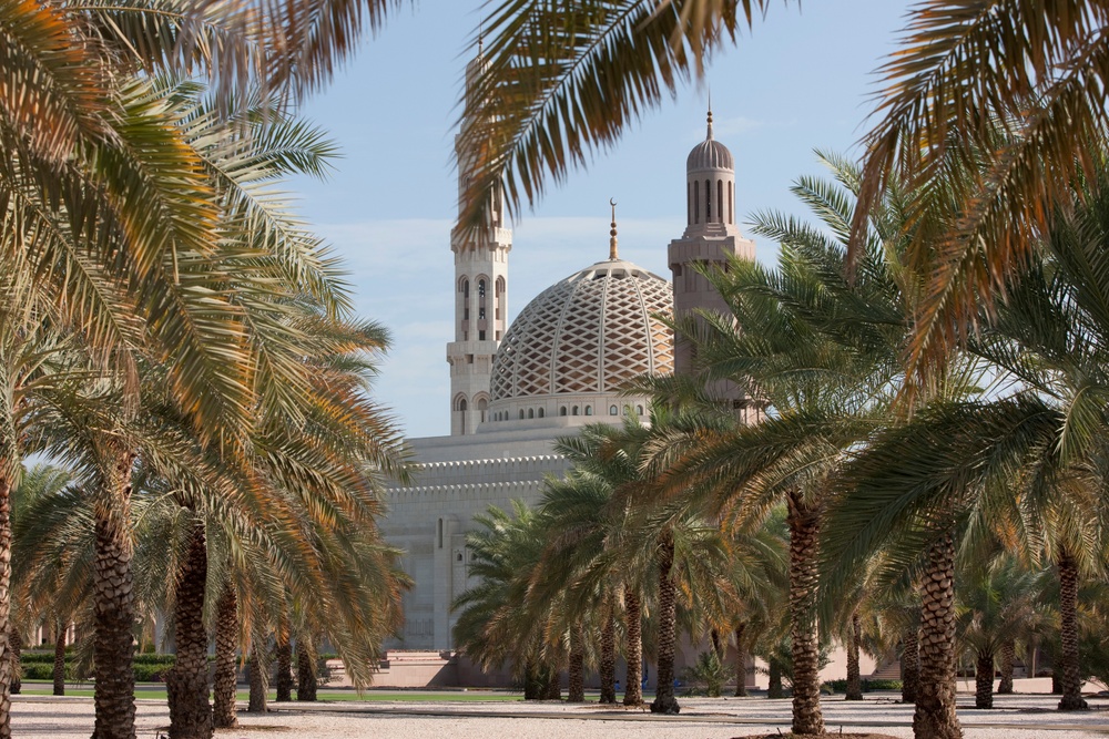 Muscat - Sultan Qaboos Grand Mosque 