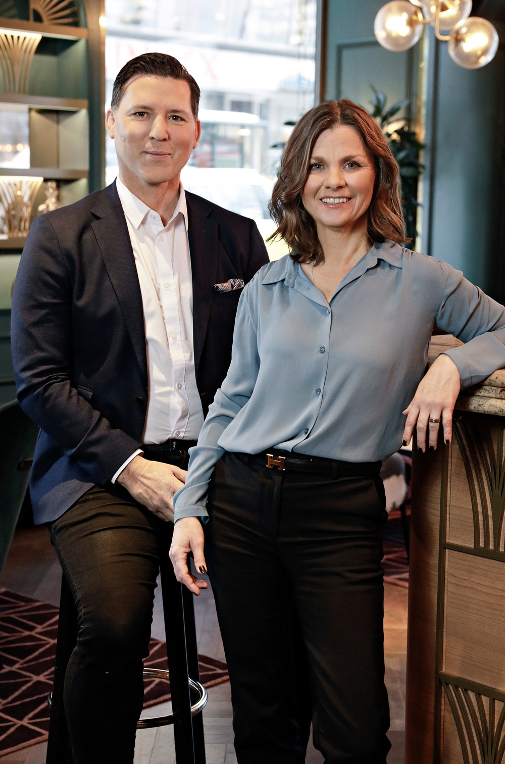 Marcus Murray and Anna Averud, Truesec Founder and group CEO
