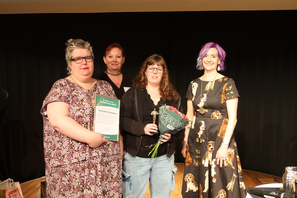 Ulrika Vestin, Linda Maria Vonstad, Sara Lorentzon och Åsa Hagelstedt.