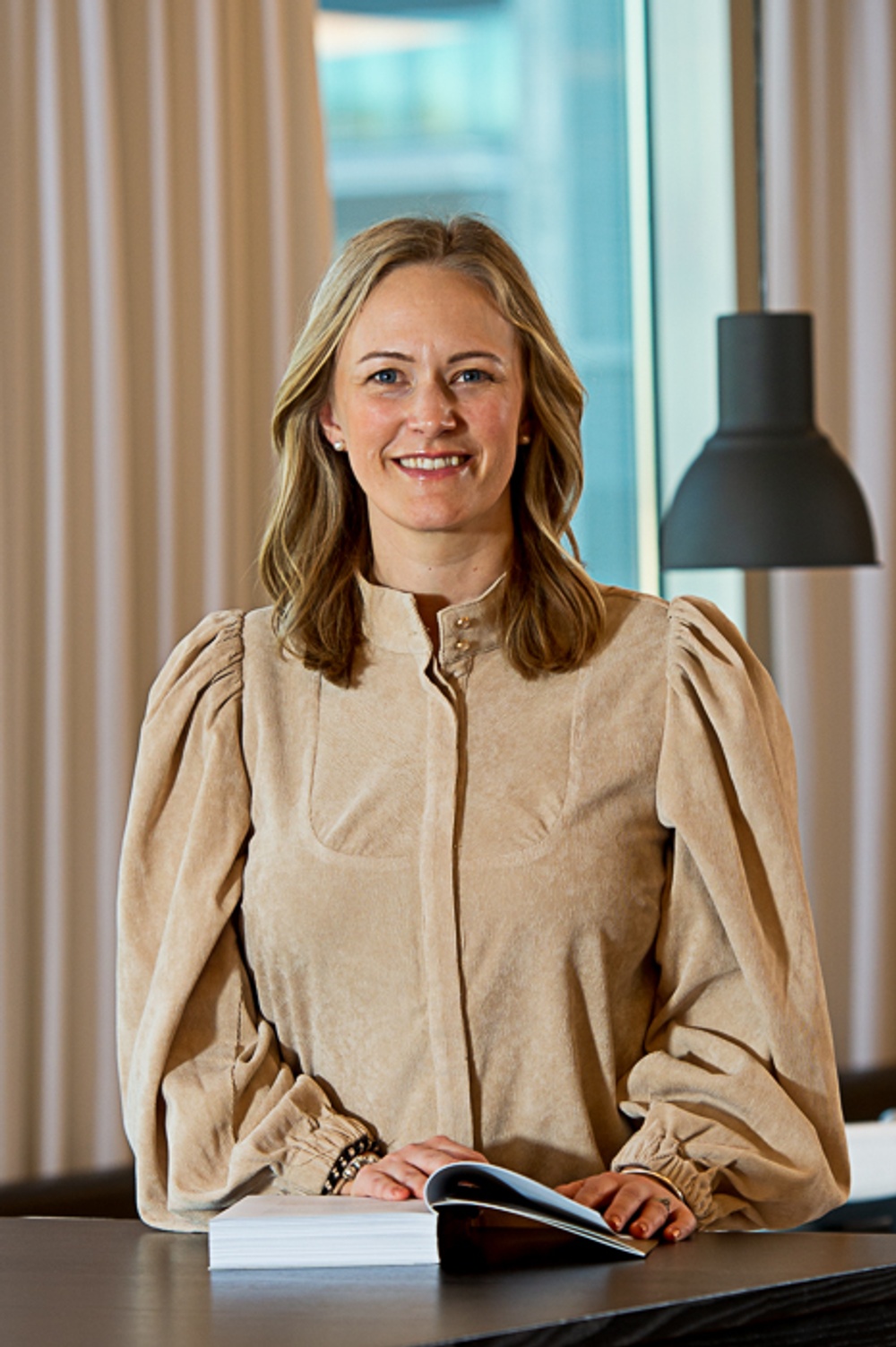 Ikano Bostads kommunikationschef Charlotte Kjellberg. 