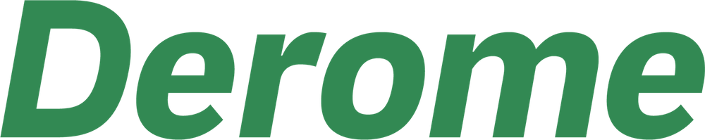 Grön logotyp digital Derome